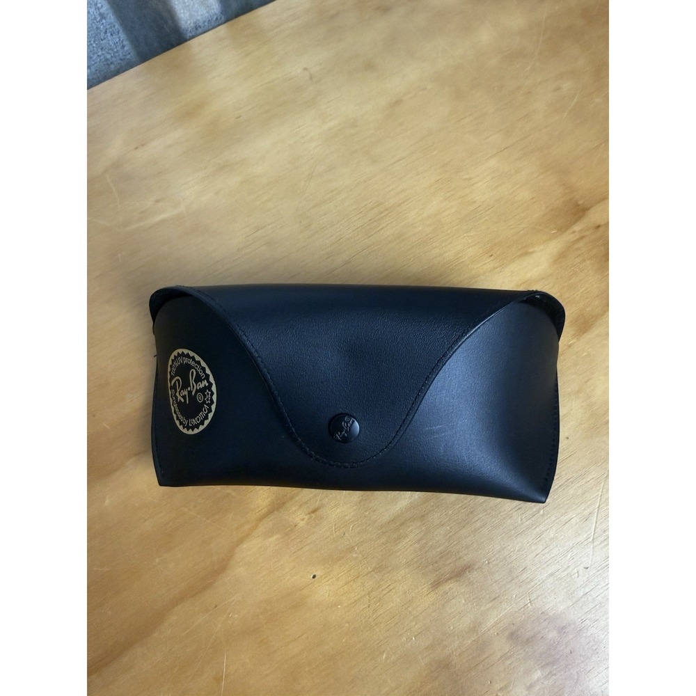 Ray-Ban Sunglasses Eyeglasses Black Case W/cleaning Cloth New